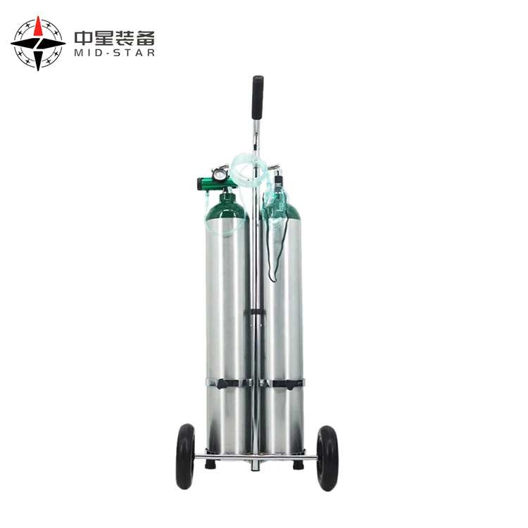 Cilindros de oxígeno de aluminio DOT-3AL